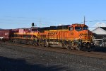 BNSF 606 & KCSM 4743